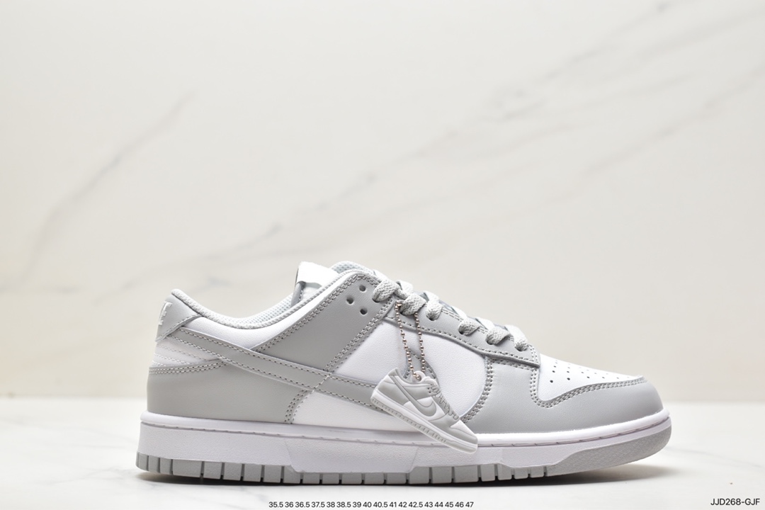 板鞋, Nike Dunk Low Retro"Grey Fog", Nike Dunk Low, Nike Dunk, NIKE, FD9749-400, Dunk Low, Dunk - 耐克 Nike Dunk Low Retro"Grey Fog"复古 防滑耐磨 低帮 休闲运动板鞋 男款 灰白 FD9749-400