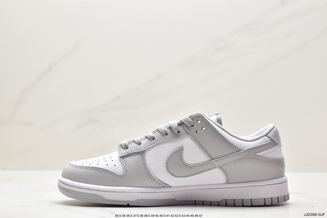 板鞋, Nike Dunk Low Retro"Grey Fog", Nike Dunk Low, Nike Dunk, NIKE, FD9749-400, Dunk Low, Dunk - 耐克 Nike Dunk Low Retro"Grey Fog"复古 防滑耐磨 低帮 休闲运动板鞋 男款 灰白 FD9749-400