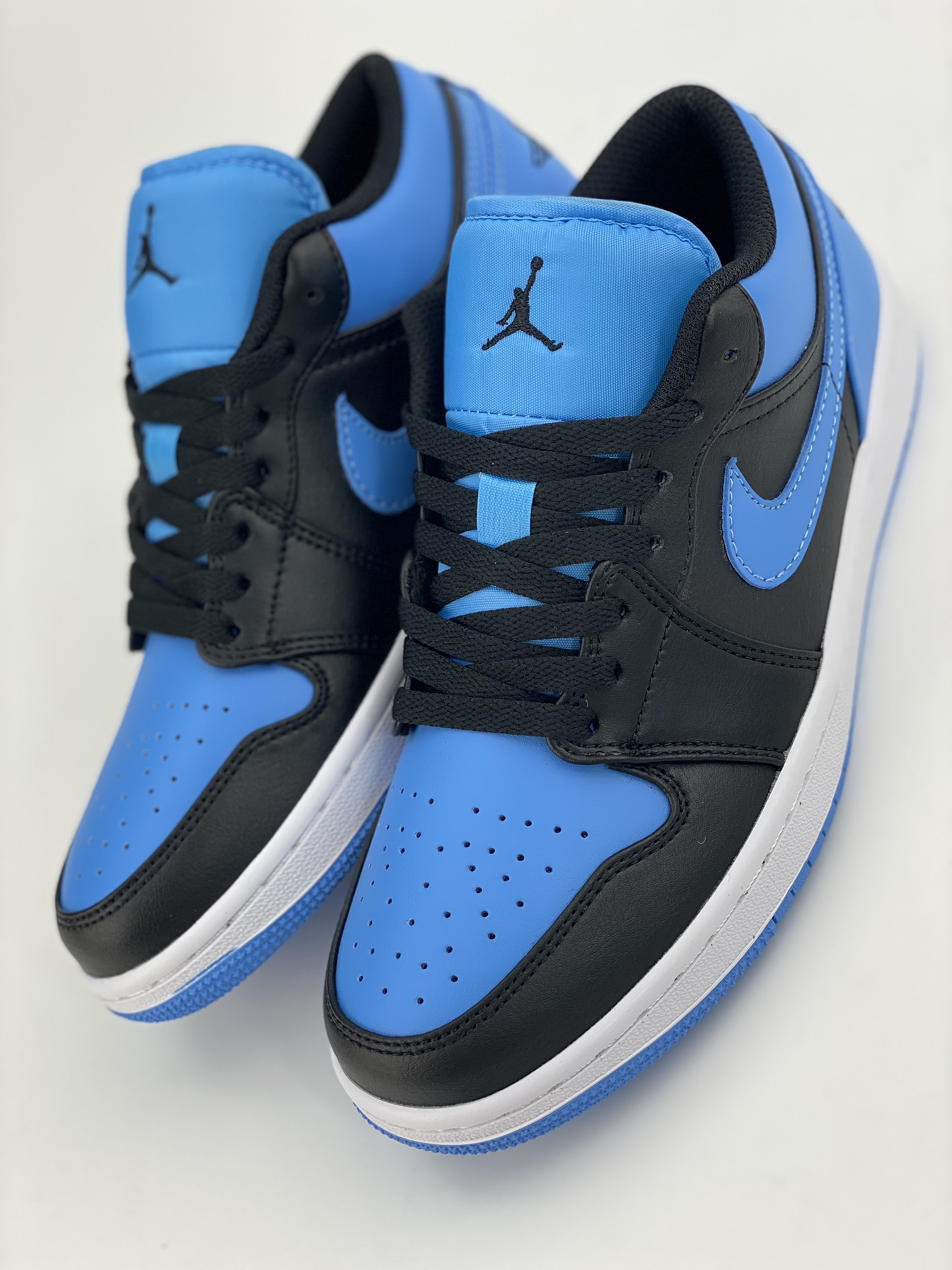 200 Air Jordan 1 Low 黑蓝 553560-041