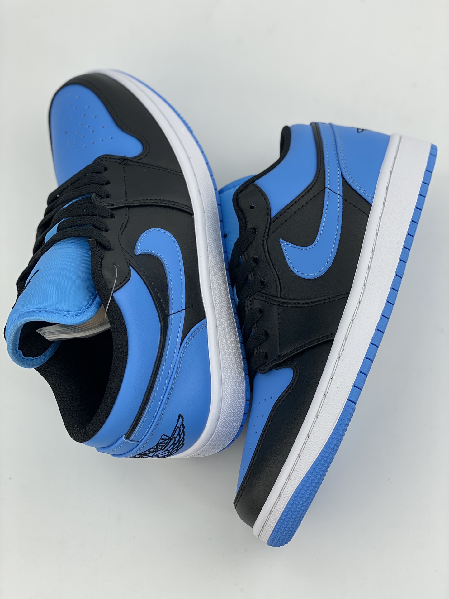 200 Air Jordan 1 Low 黑蓝 553560-041