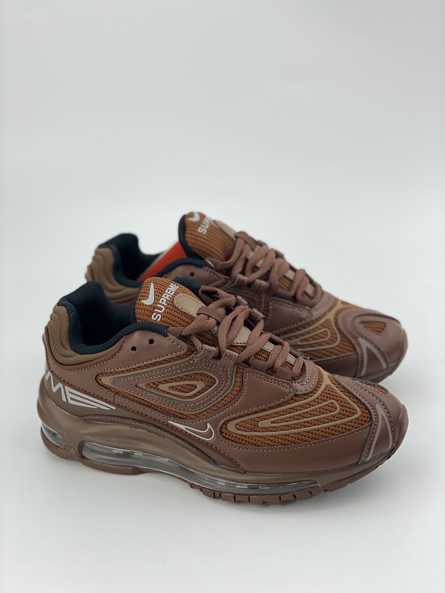230 Supreme x Nike Air Max98 TL 全掌气垫减震跑步鞋 DR1033-200