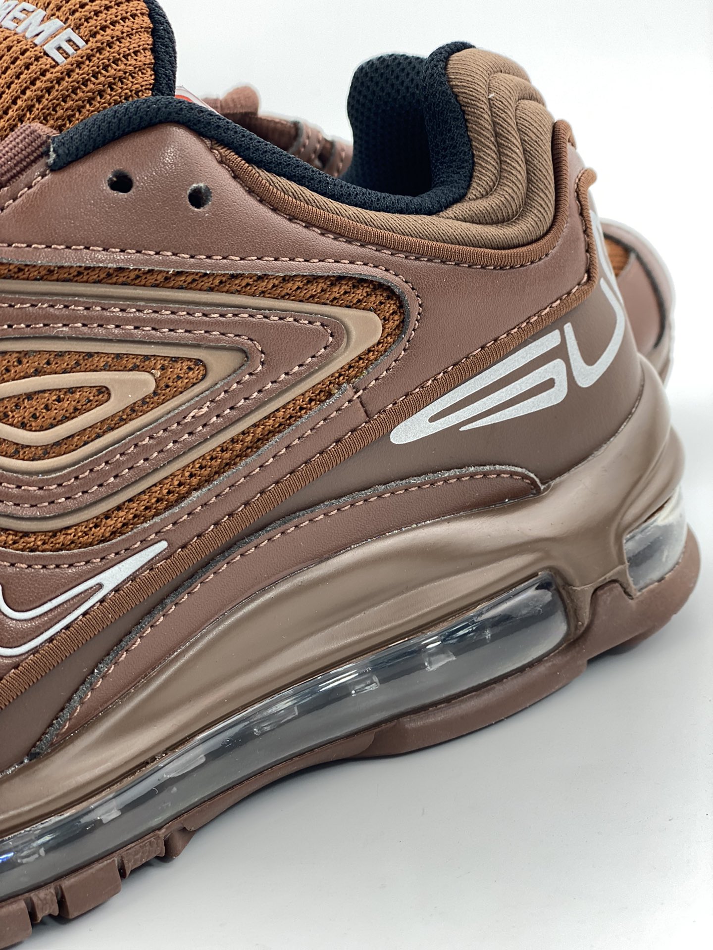 230 Supreme x Nike Air Max98 TL 全掌气垫减震跑步鞋 DR1033-200