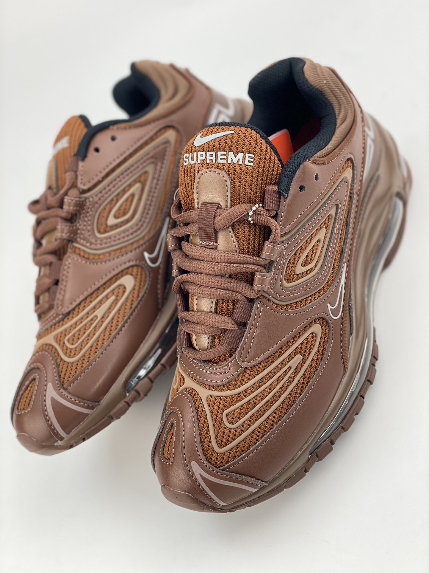 230 Supreme x Nike Air Max98 TL 全掌气垫减震跑步鞋 DR1033-200