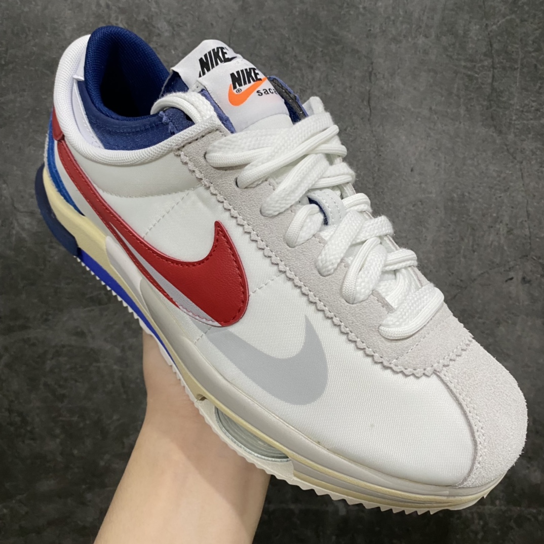 280 【神版】SACAI x Nike Cortez 4.0 联名解构复古潮流阿甘鞋 DQ0581-100