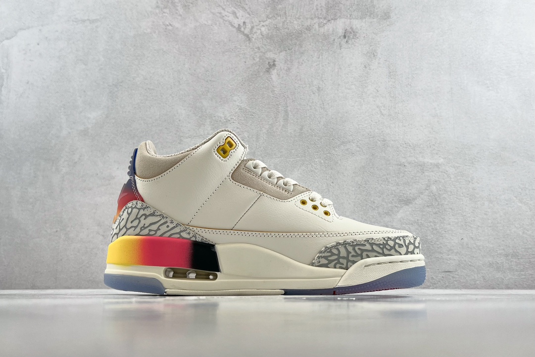 240  Balvin x Jordan Air Jorden 3 联名款 白蓝红 FN0344-901