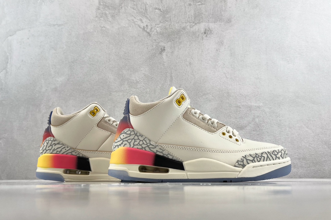 240  Balvin x Jordan Air Jorden 3 联名款 白蓝红 FN0344-901