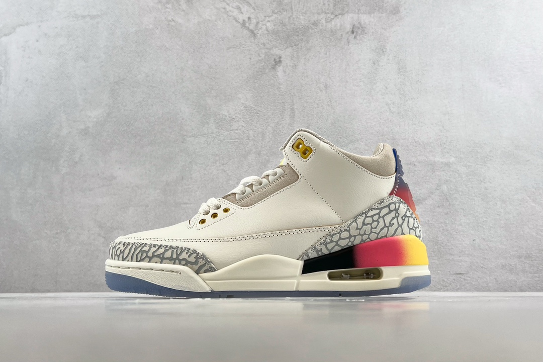 240  Balvin x Jordan Air Jorden 3 联名款 白蓝红 FN0344-901