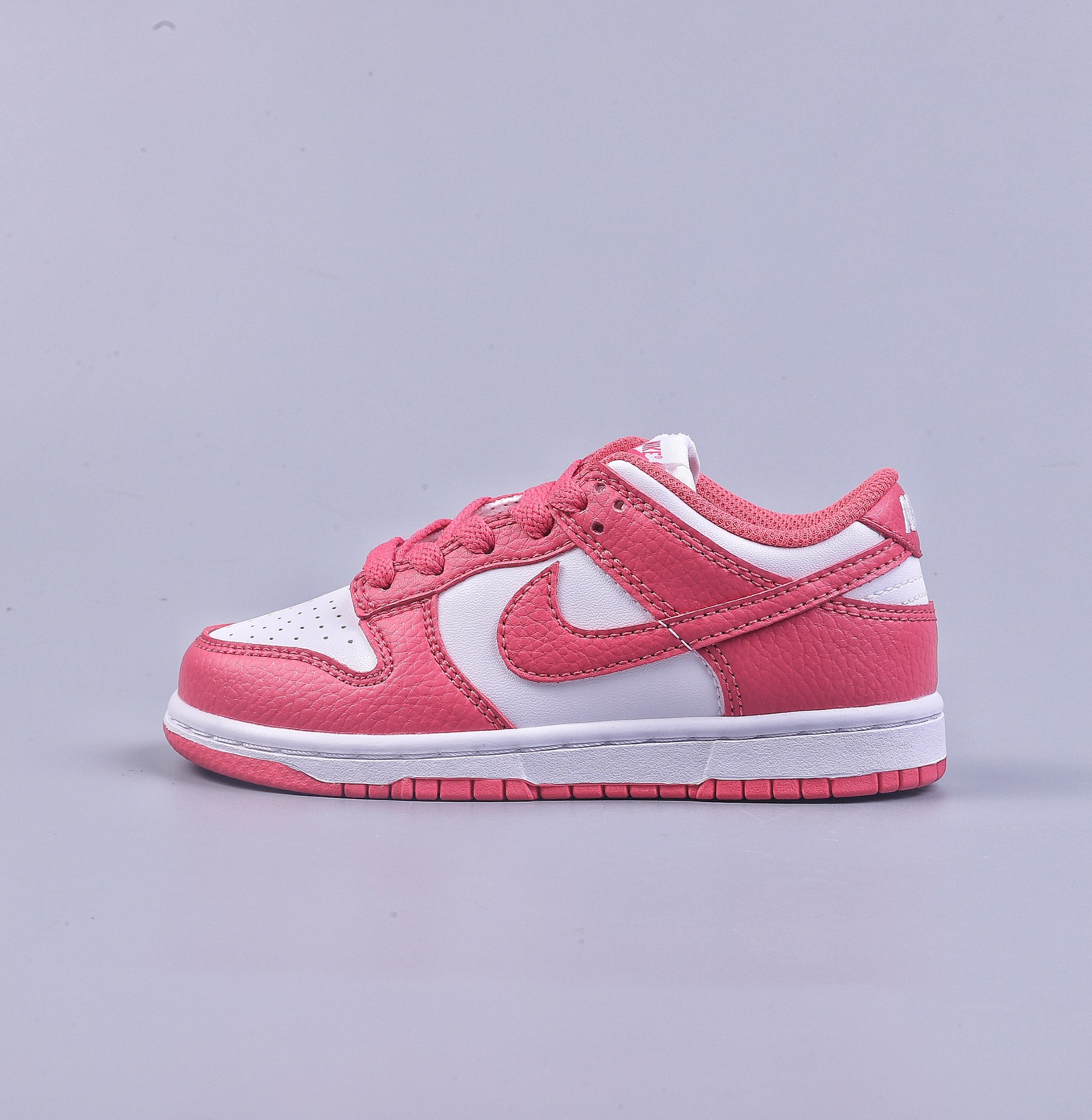 160 C 童鞋 Nike Dunk Low 白红色 SB低帮运动休闲童鞋 DC9564-111