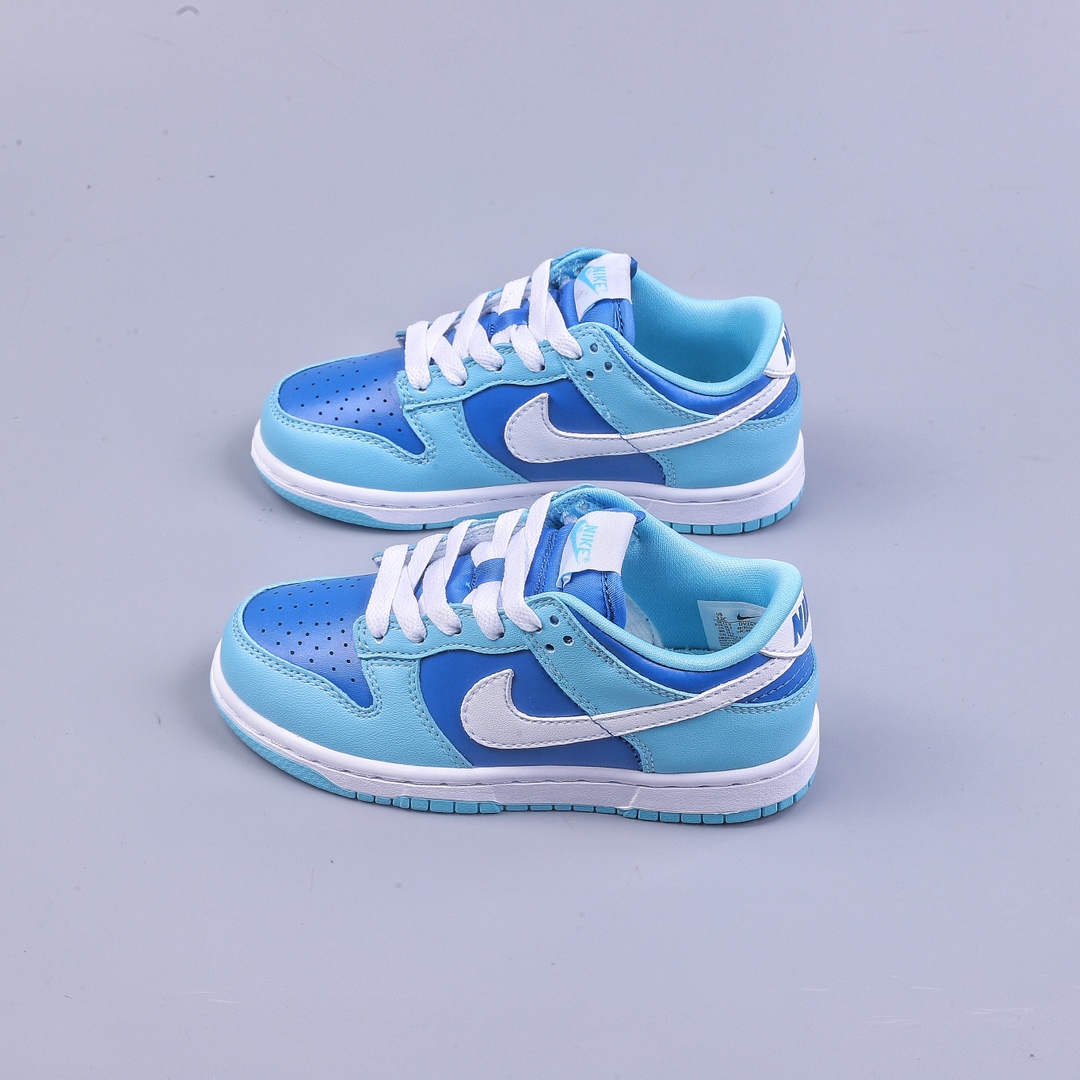 160 C 童鞋 Nike Dunk Low 白蓝  DV2635-400