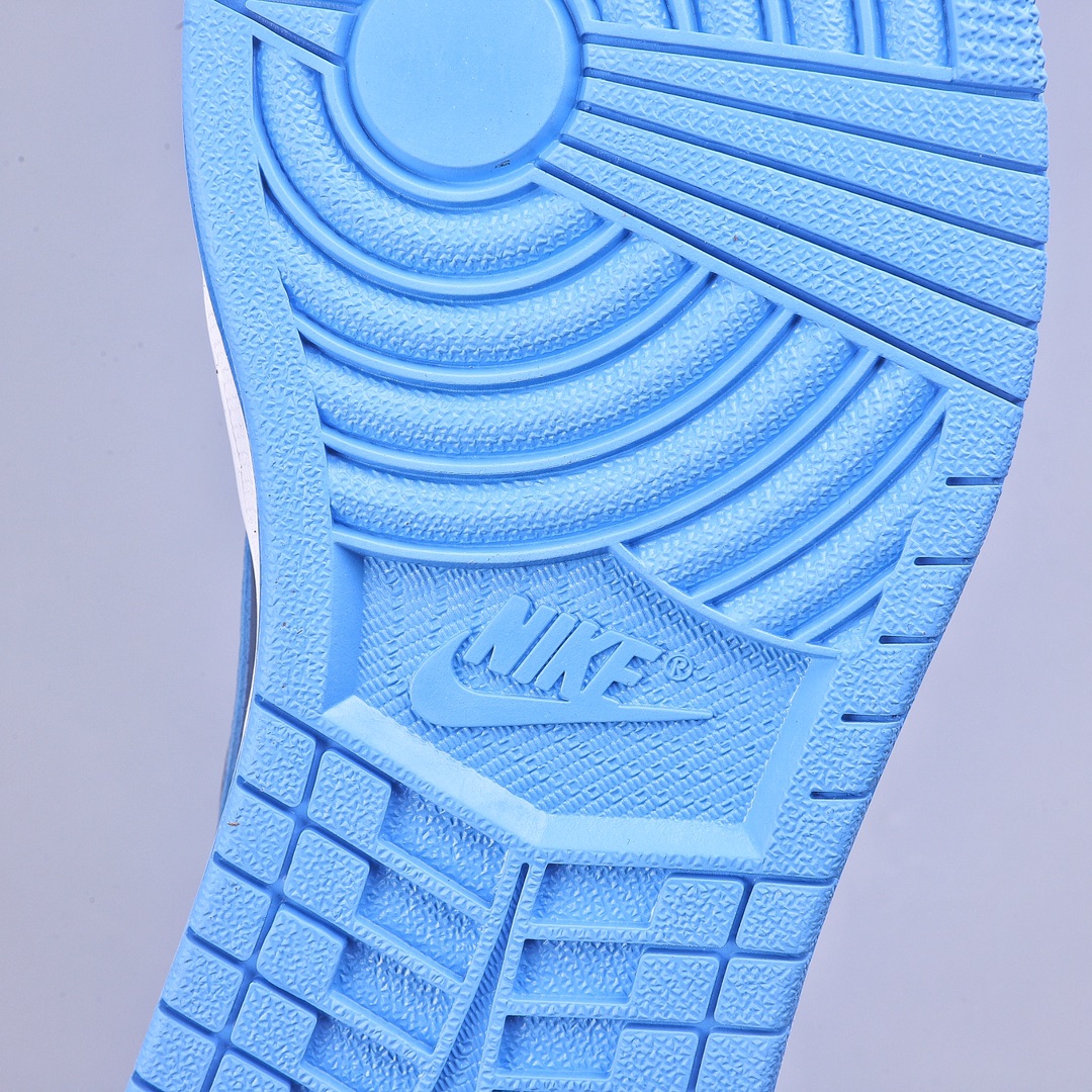 180 外贸 Air Jordan 1 Low AJ1 低帮复古运动篮球鞋 “黑篮脚趾” 553558-041