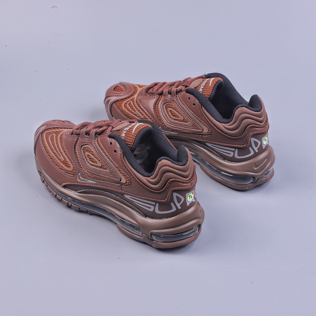 Supreme x Nike Air Max98 TL full-length air cushion shock-absorbing running shoes DR1033-200