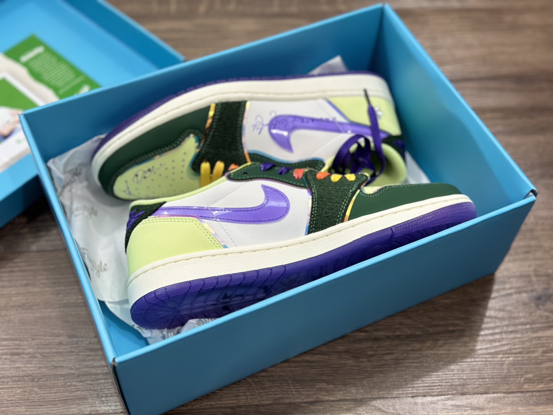 280 Air Jordan 1 Low aj1 乔1 低帮篮球鞋 FD9665-351
