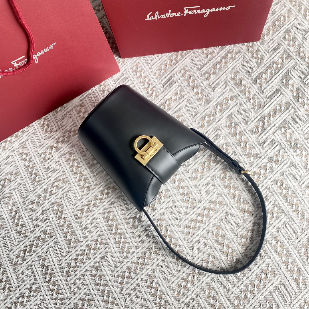 Ferragamo 24 new products first purchase black