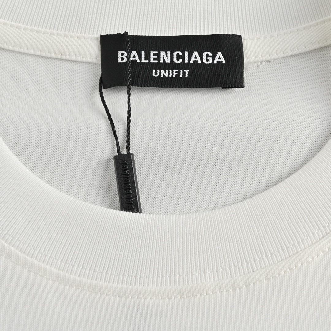 Balenciaga/巴黎世家 23ss 外星人印花背心 男女同款宽松上衣