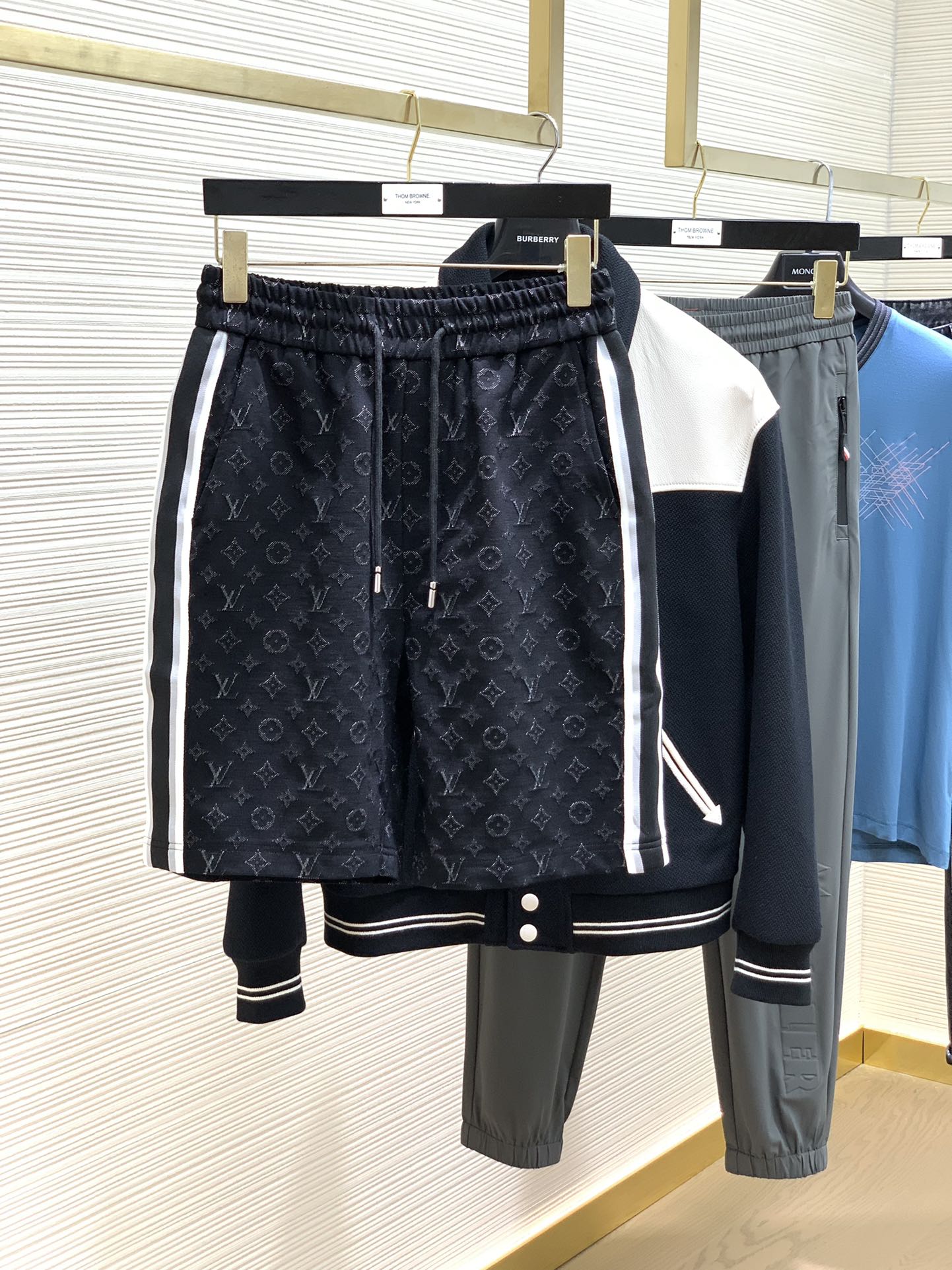 Louis Vuitton Clothing Shorts Printing Summer Collection Fashion Casual