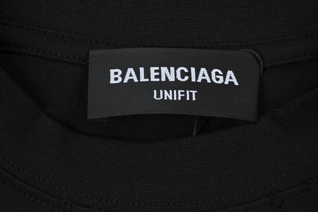 Balenciaga巴黎世家/22FW签名草写字母短袖