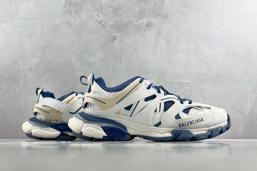 Balenciaga Track 1.0 White Blue 542023 W1GC4 9050