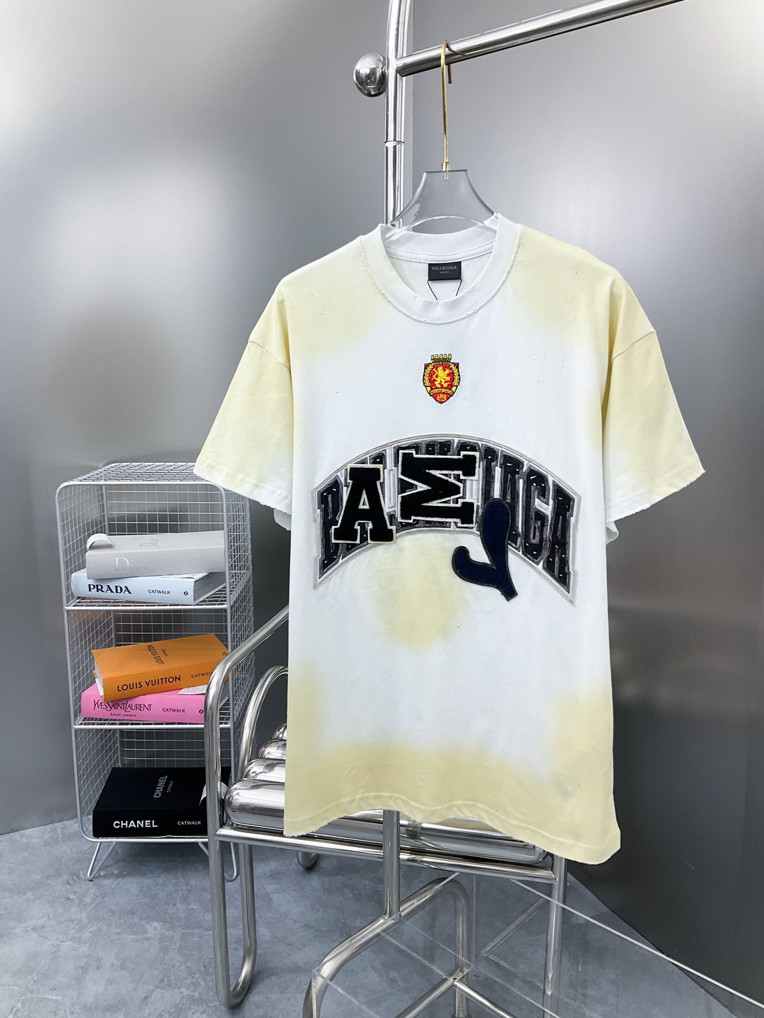 Balenciaga Abbigliamento T-Shirt Designer replica di alta qualità
 Unisex Lavorazione a maglia Vintage