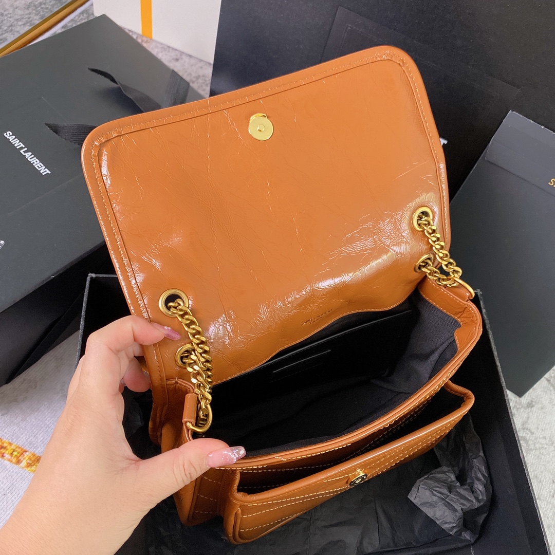圣罗兰 Saint Laurent 高定典藏经典高奢皮具手袋托特包斜挎包女包 #90772AF9 9
