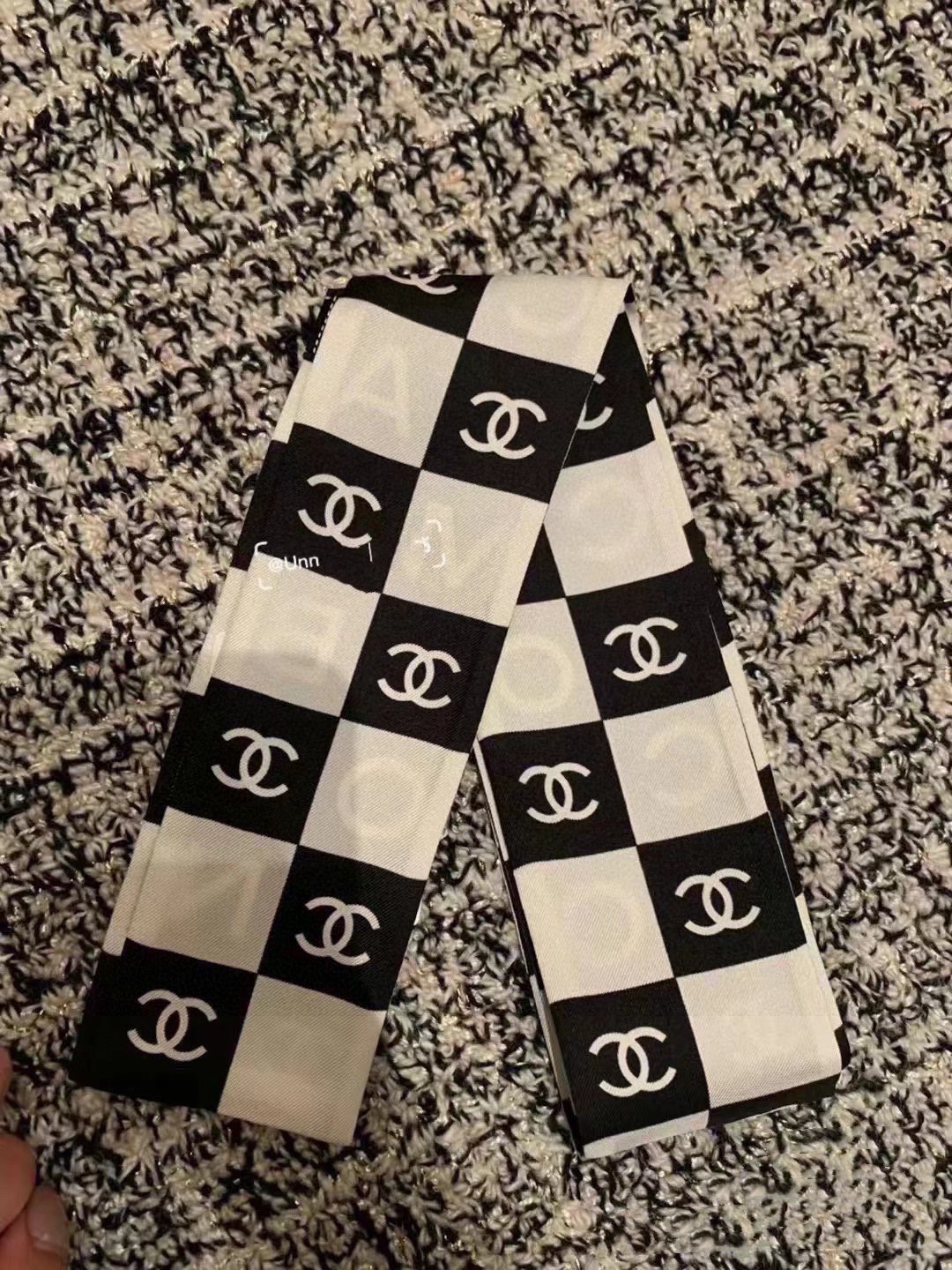 What is AAA quality
 Chanel Silk Scarf Silk