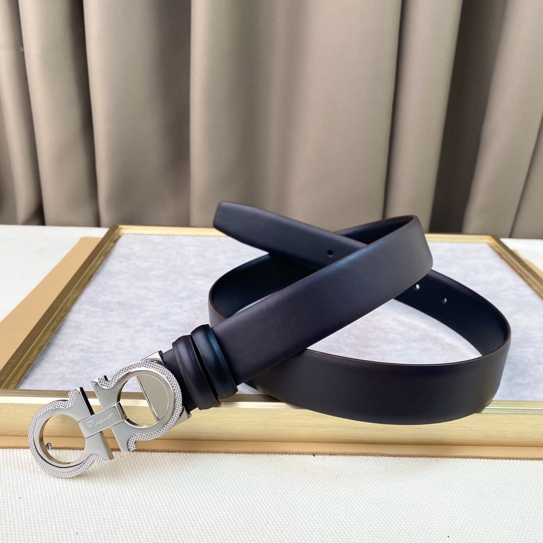 男士费拉柔软细腻百搭大方宽3.5CM