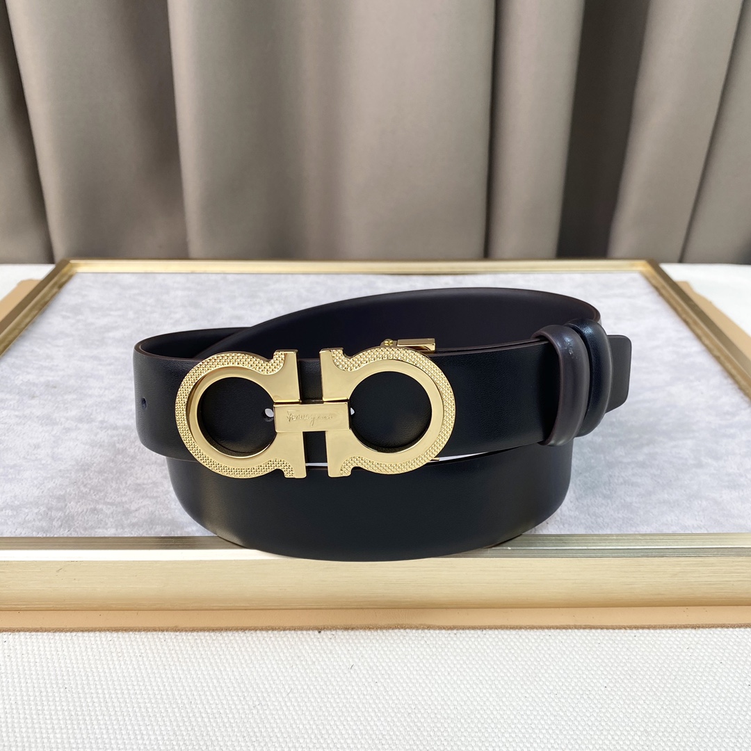 男士费拉柔软细腻百搭大方宽3.5CM