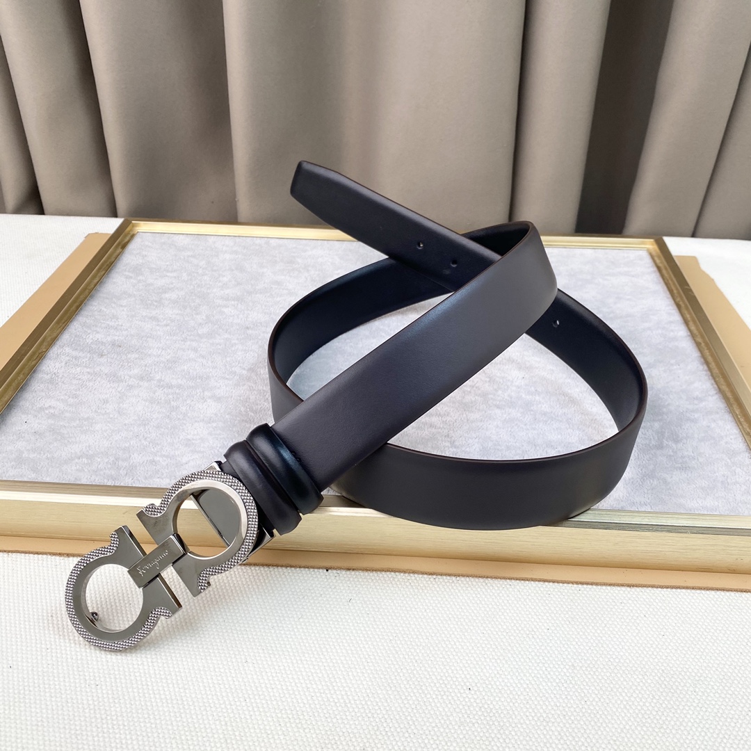 男士费拉柔软细腻百搭大方宽3.5CM