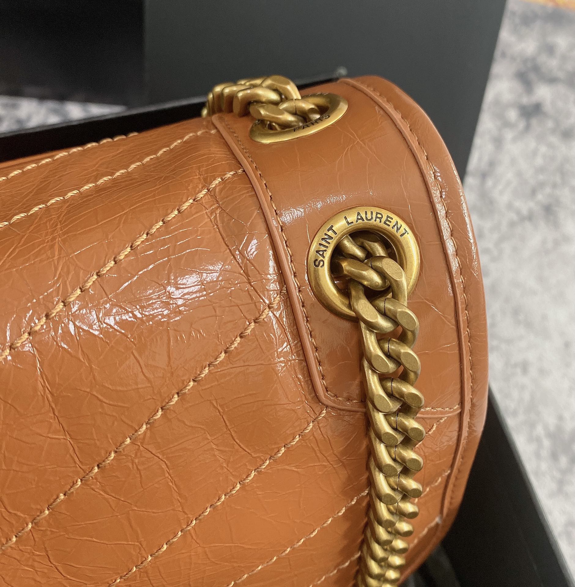 Saint Laurent Haute Couture Classic Luxury Handbag Shoulder Crossbody 4