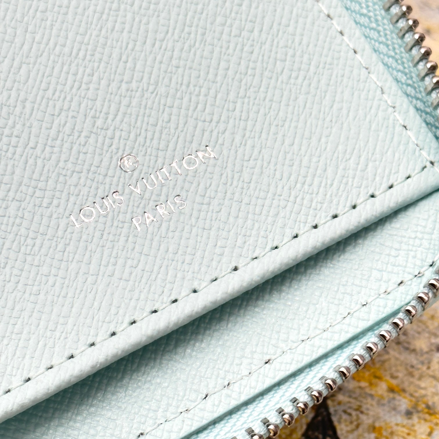 Luxury leather wallet presented in gift packaging