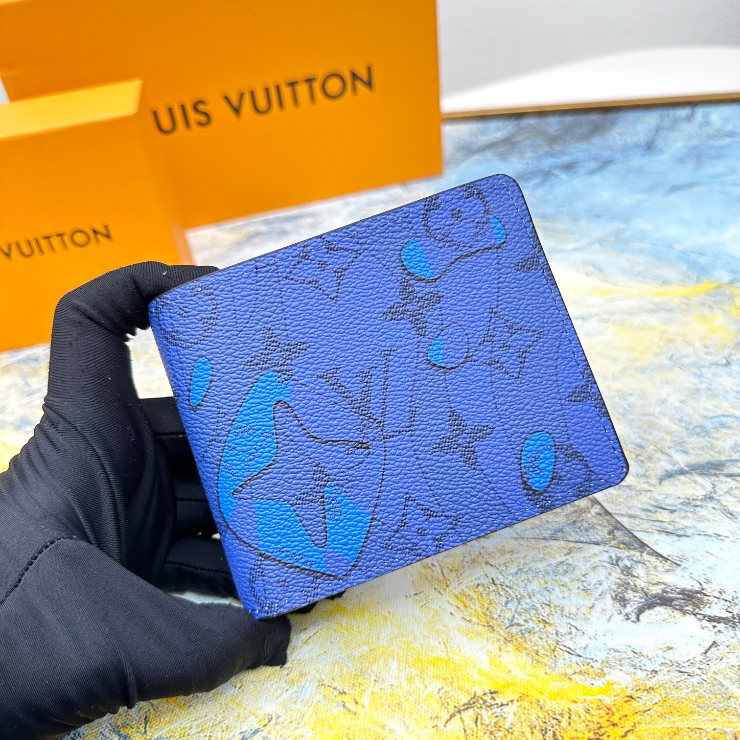 Leather Wallet Card Slots