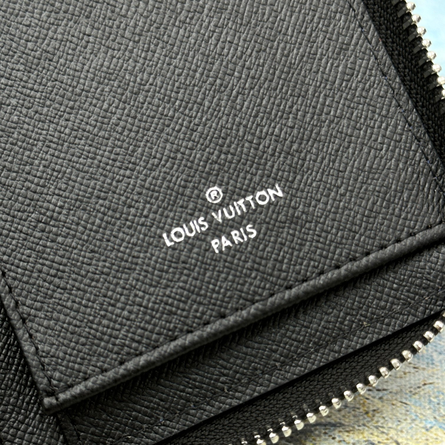 Leather wallet packaged as a gift