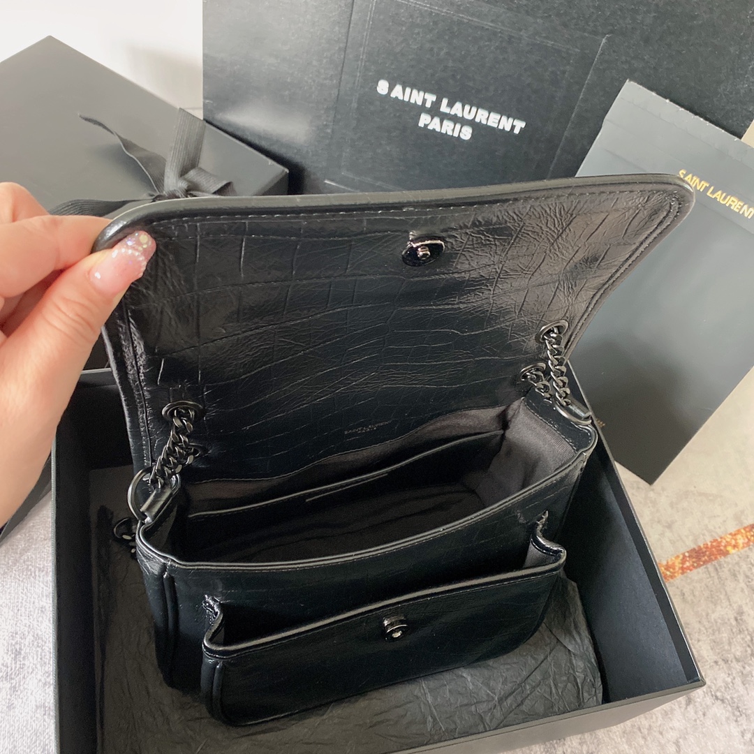 圣罗兰 Saint Laurent 高定典藏经典高奢皮具手袋托特包斜挎包女包 #B35C3646 9