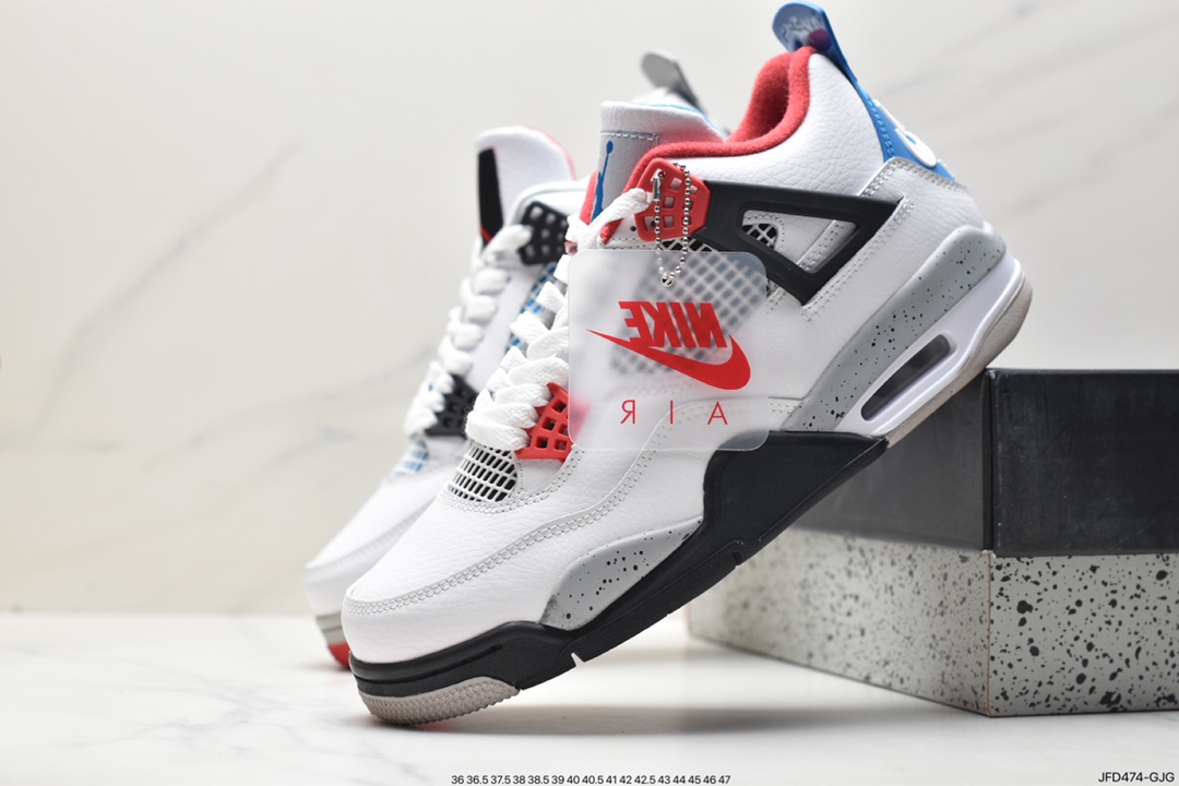170 Nike Air Jordan 4 Retro OG”Fire Red”迈克尔·乔丹AJ4代中帮复古休闲运动文化篮球鞋 CT8527-700