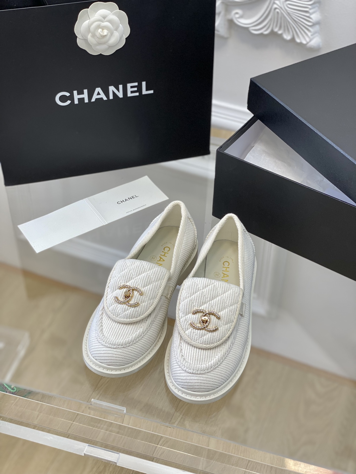 Chanel经典书包扣乐福鞋！高版本