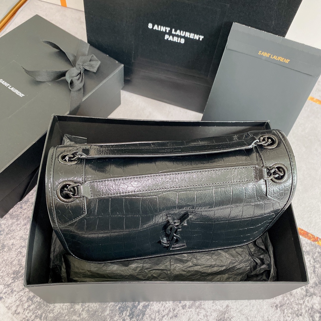 Saint Laurent Haute Couture Classic Luxury Handbag Shoulder Crossbody 3