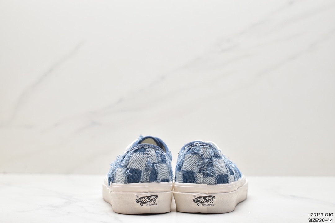 Vault Og Authentic Lx Snowflake Series Acid Wash Canvas Shoes