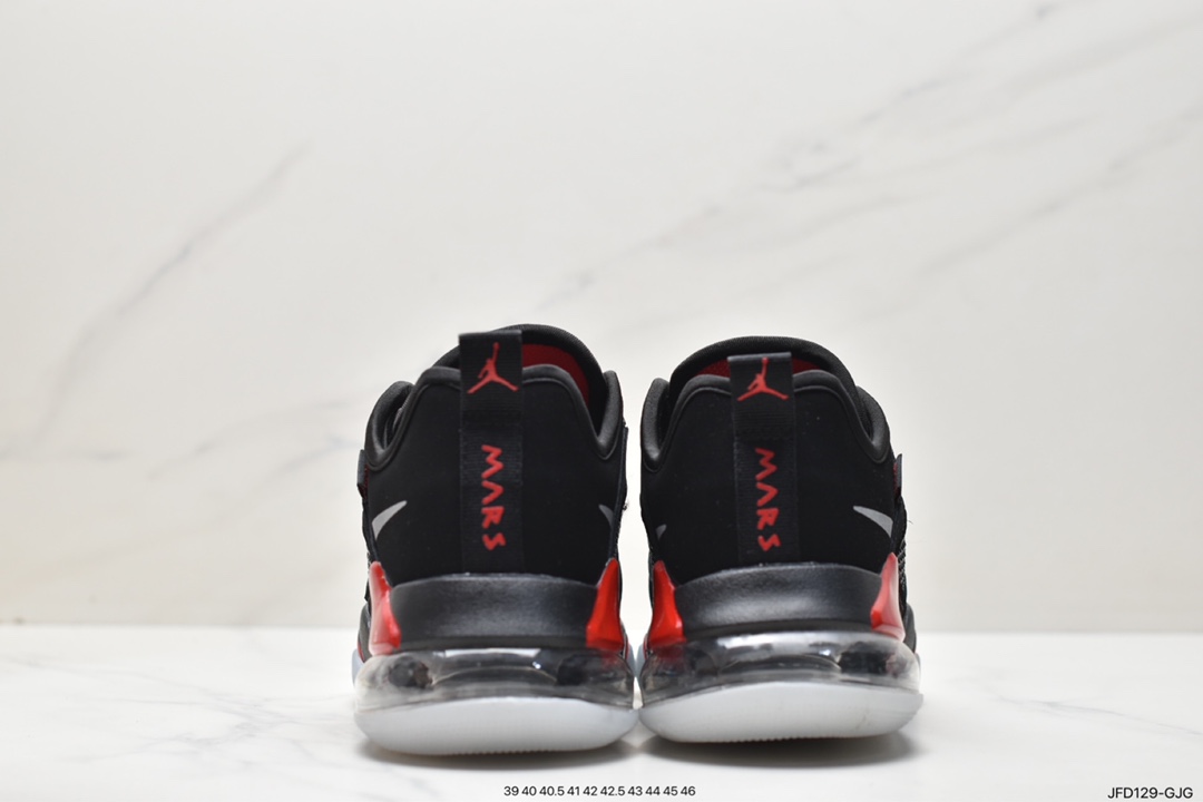 170 Air Jordan Mars 270 Low 低帮 黑红迷彩 AJ270 乔丹篮球鞋系列 货号：CK1196-008