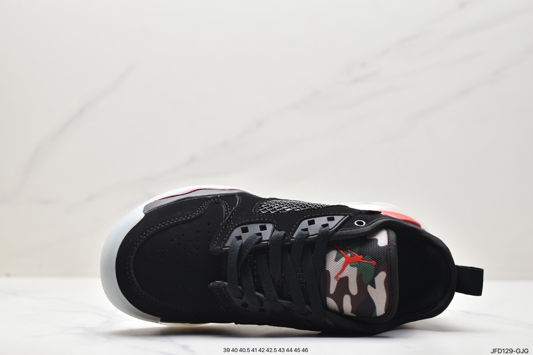 170 Air Jordan Mars 270 Low 低帮 黑红迷彩 AJ270 乔丹篮球鞋系列 货号：CK1196-008
