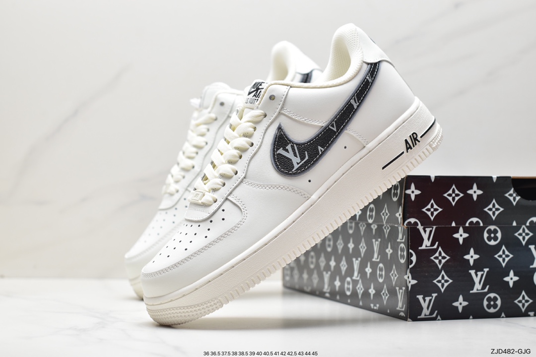 240 LV x Air Force 1'07 Low 联名米黑原楦头原纸板 KV3696-660
