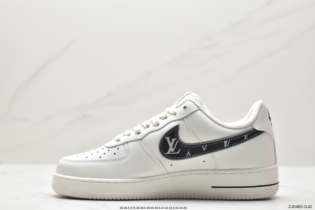 240 LV x Air Force 1'07 Low 联名米黑原楦头原纸板 KV3696-660