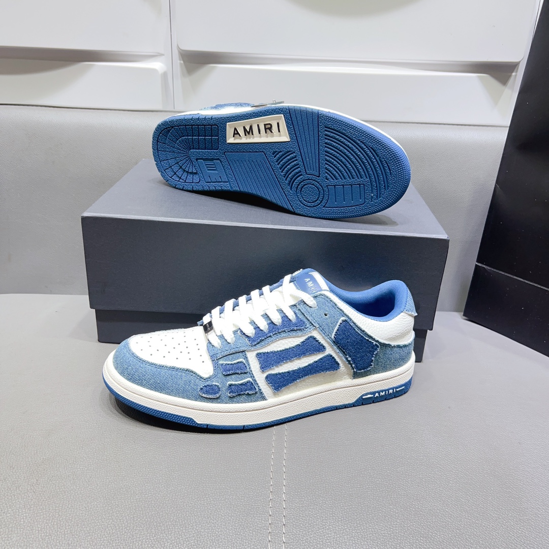 
AMIRI埃米尔爆款男女骨头鞋牛仔布
35-45（女41男45.定制不退换） 260









