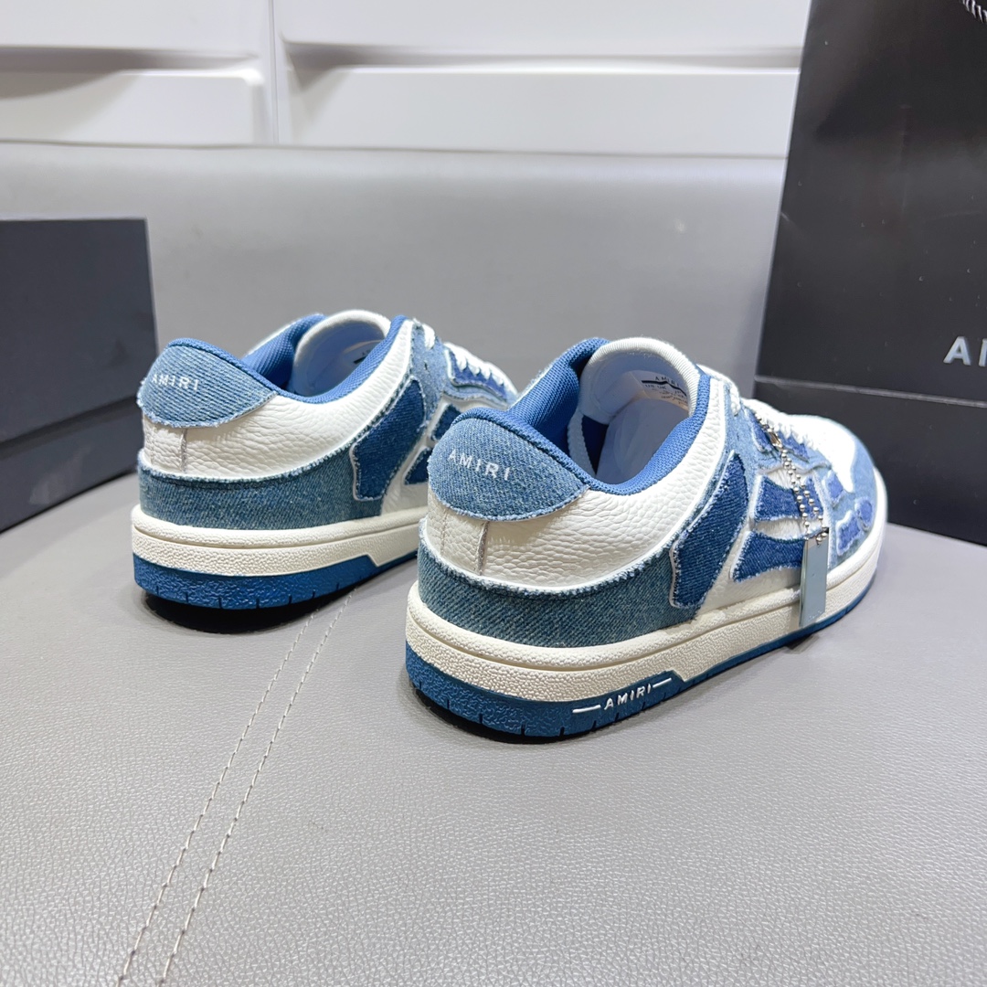 
AMIRI埃米尔爆款男女骨头鞋牛仔布
35-45（女41男45.定制不退换） 260









