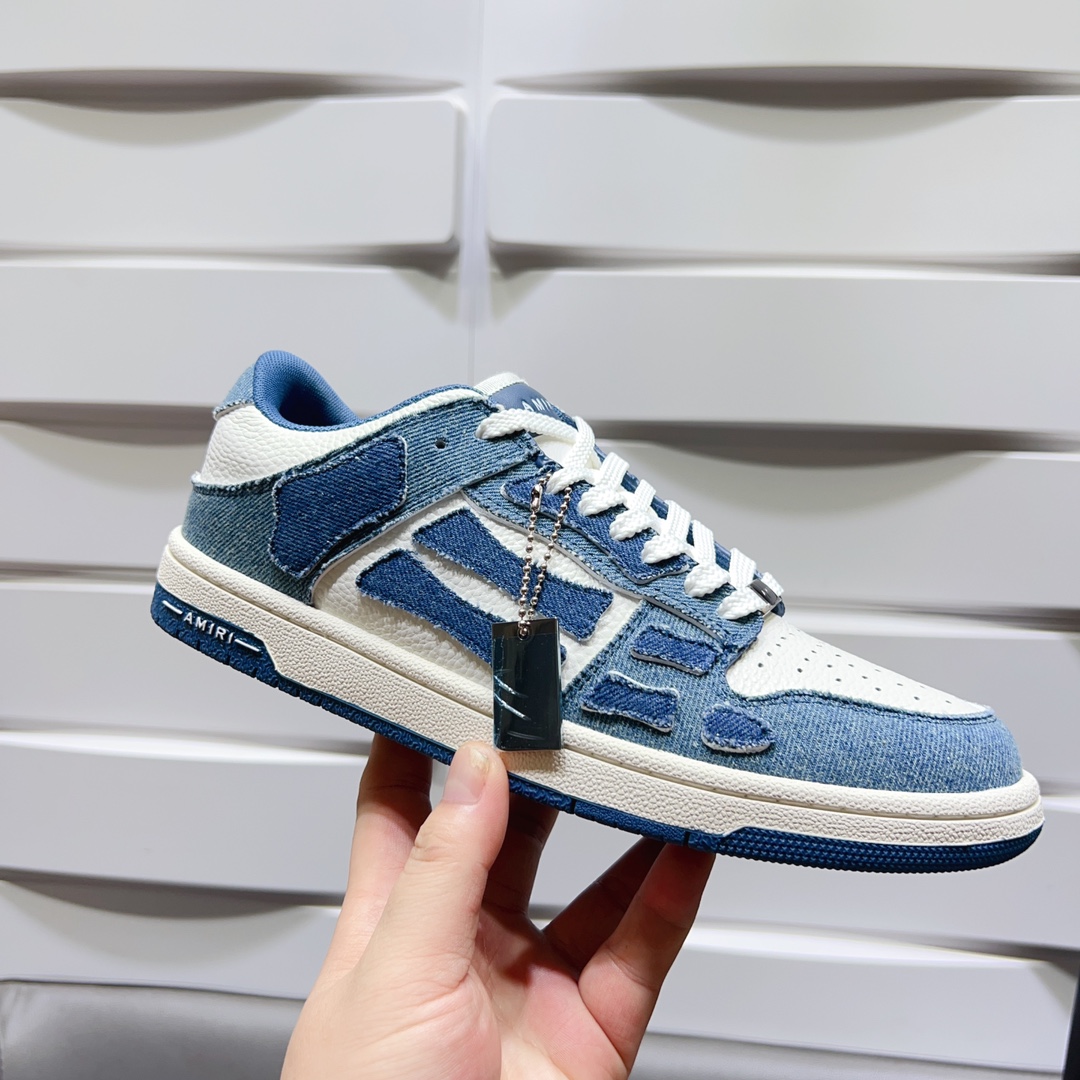 
AMIRI埃米尔爆款男女骨头鞋牛仔布
35-45（女41男45.定制不退换） 260









