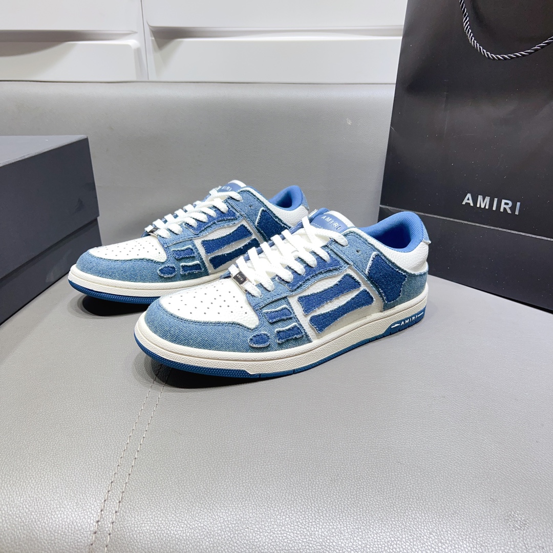 
AMIRI埃米尔爆款男女骨头鞋牛仔布
35-45（女41男45.定制不退换） 260









