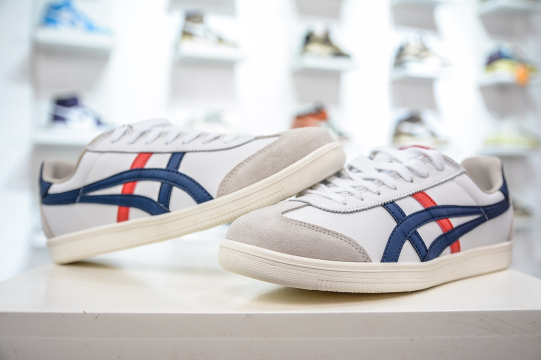 E Asics Onitsuka Tiger Tokuten White Blue1183L095-100