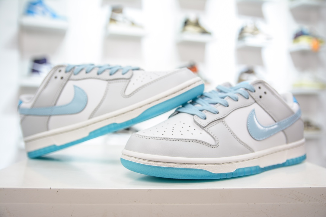 280 T AY版出货Nike Dunk SB Low 白蓝果冻 全新2023版同步官方 FN3433-141