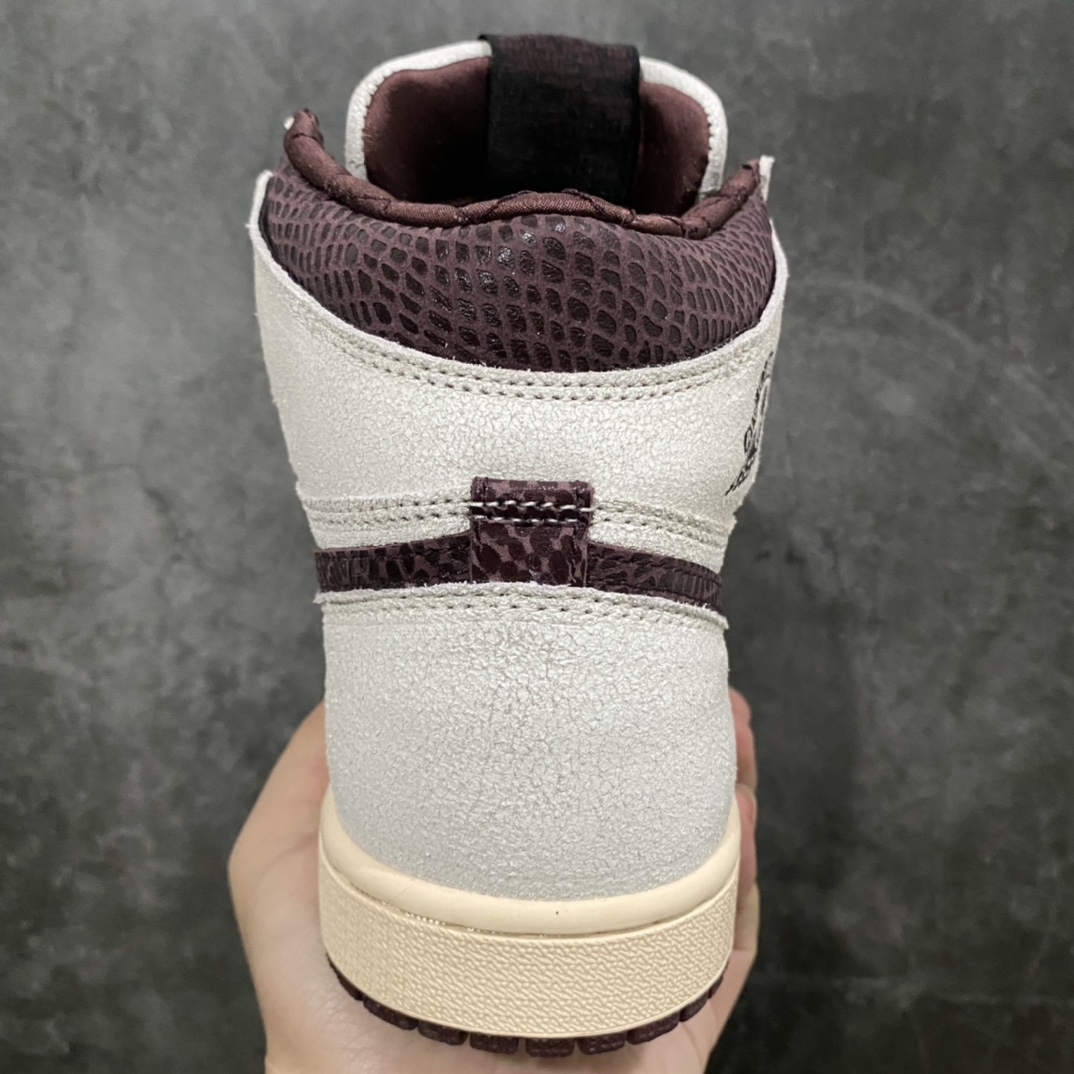 图片[4]-【莞产裁片】A Ma Maniere x Air Jordan 1 HighAMM x AJ1蛇纹龟裂 DO7097-100n除了ljr外市场最顶的一个版本n历时数月开发 原鞋比对匹配率99%n原楦原纸板 打造原鞋一致的鞋型n原厂龟裂皮料 飞翼3D高频 原厂模具鞋盒 防尘纸  塑料外壳均采购来自原厂所有细节经得起推敲 经得起对比 全码补齐供应 Size：40.5 41 42 42.5 43 44 44.5 45 46 47.5-莆田鞋批发中心