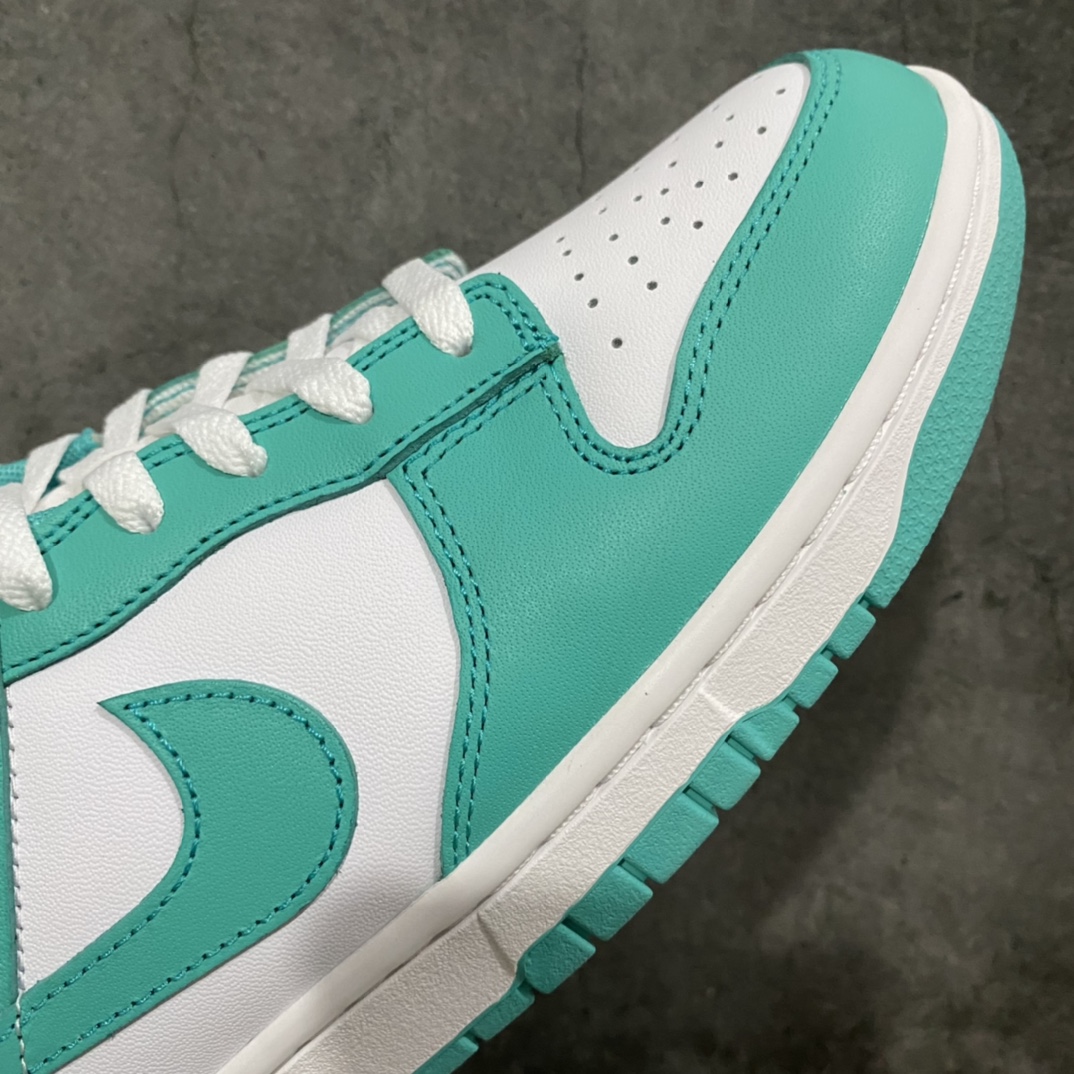 [T1 Version] NK Dunk Low ”Clear Jade” Emerald Green Tiffany DV0833-101