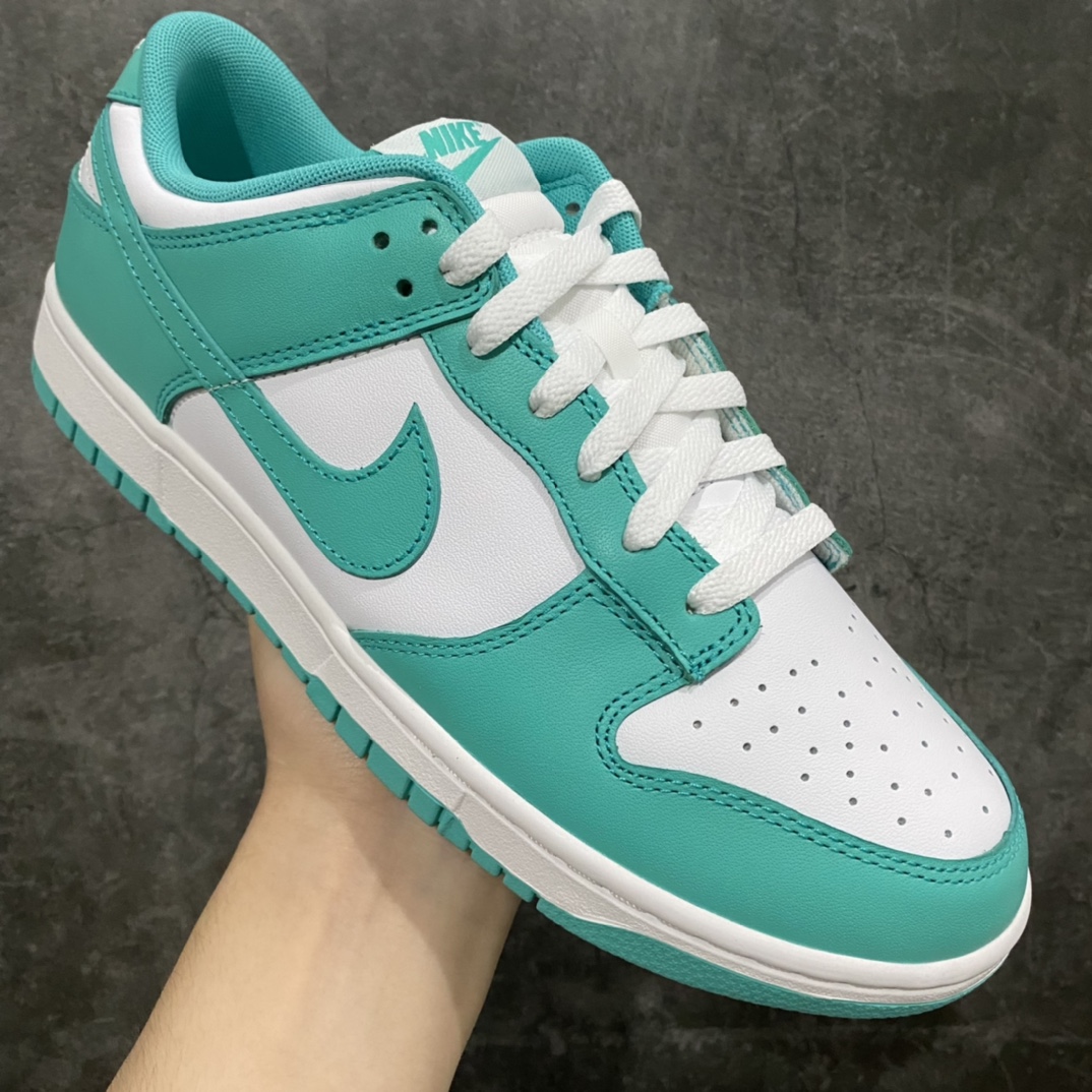 [T1 Version] NK Dunk Low ”Clear Jade” Emerald Green Tiffany DV0833-101