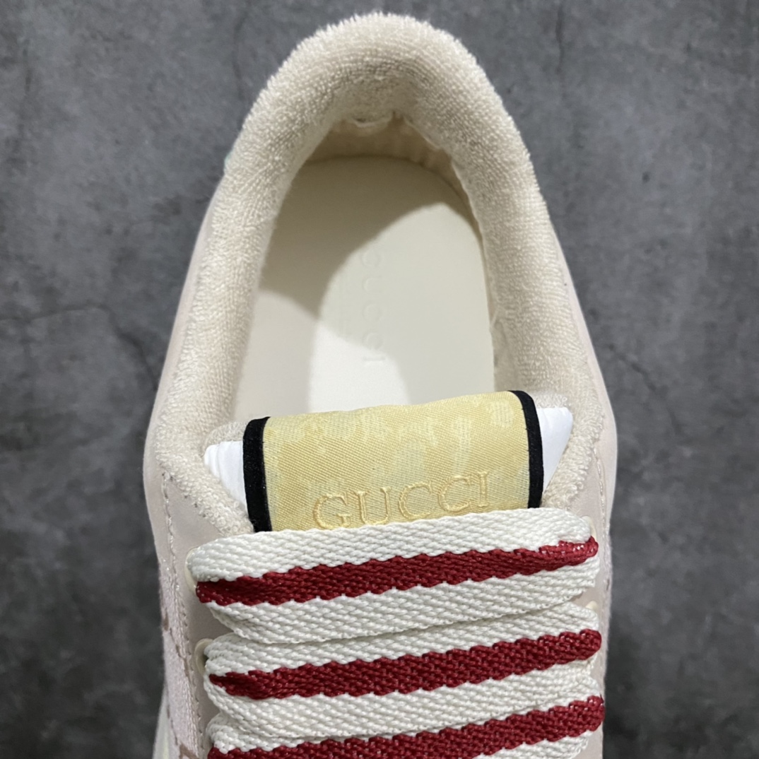 [Wandan pure original] Gucci Double Screener Platform GG Sneaker Low double prototype sneakers